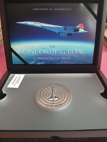 Concorde boac commemorative - concorde, g-boac