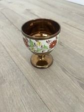 Vintage Antique Copper Lustre Goblet