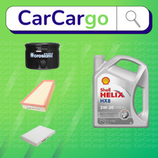 Service Kit Renault Clio 2.0 16V Sport Petrol 2000-2009 Oil Air Cabin Shell Oil