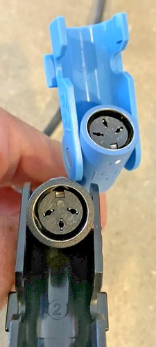 Lazy boy cable - lazy, blue