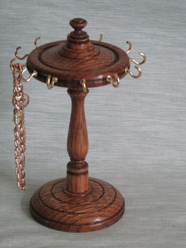 Wooden dark oak bracelet - ,
