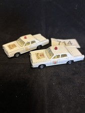 Matchbox 55 Mercury Police cars Narrow Superfast Wheels