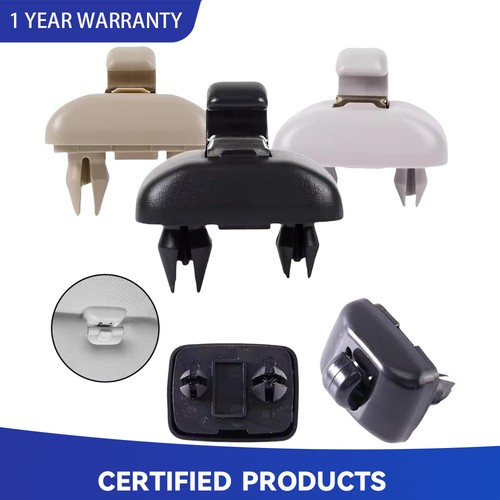 2pcs sun visor hook - clip, beige