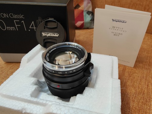 Voigtlander 40mm vm - 40mm, f1.4