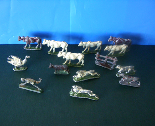 Vintage lead semi - lead, farm