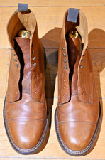 CROCKETT & JONES TAN ZUG BOOTS