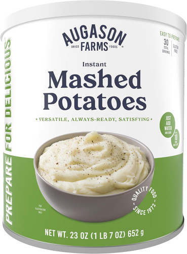 Instant mashed potatoes - mashed,