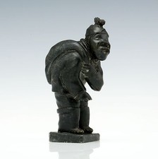 Inuit Woman Anton Thorsen (1927 - 1977) Sculpture Greenland Native Art Tupilak