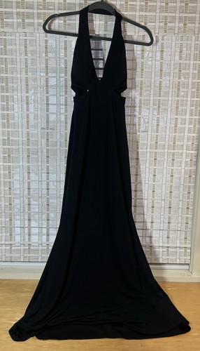 Jovani black evening gown - evening,