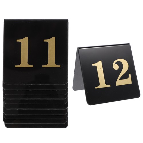 10pcs acrylic table - table, numbers