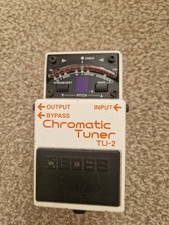 Boss chromatic tuner - chromatic, tu-2