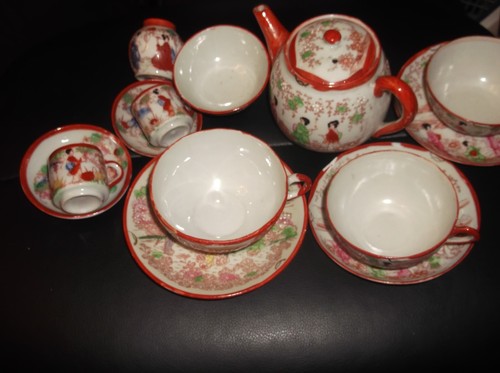 Vintage oriental china - vintage,