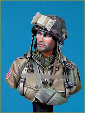 Unpainted1/10 WW II US Resin Figures Bust Model Kit Airborne Forces Bust
