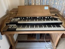 Hammond Model K Organ (basically BC in C case 1930s-40) light brown with seat