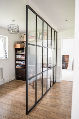 Steel partition wall - steel,