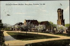 Postcard Meissen on the Elbe