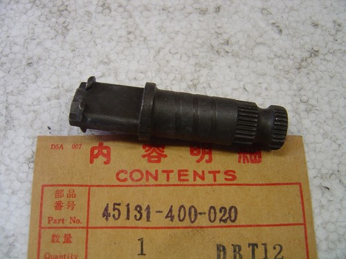 Fluted axle brake - axle, mounting