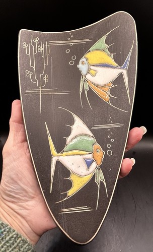 Vintage 70s ceramic and enamel - ceramic,