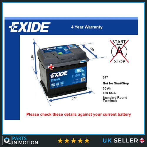 Battery fits austin - fits, mk1