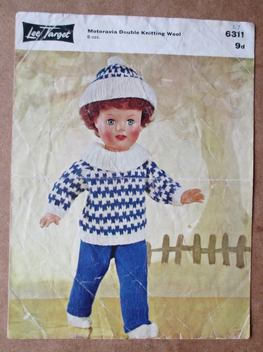 Vintage lee target knitting - dk,