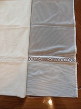 VINTAGE  LACE NET CURTAIN
