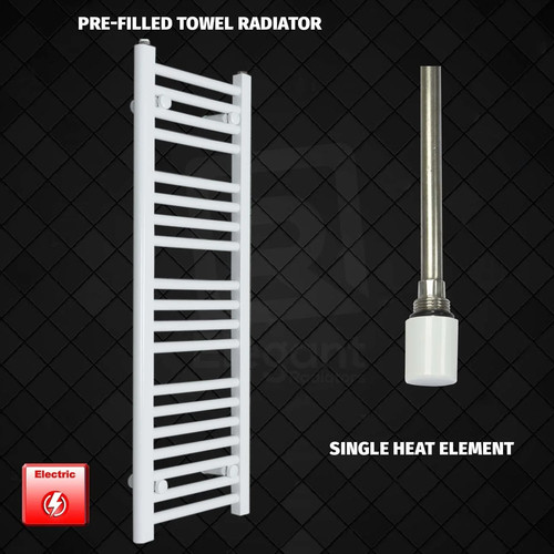 White electric heated - white,