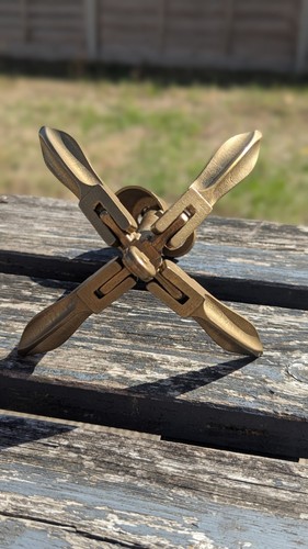 Old brass folding - old,