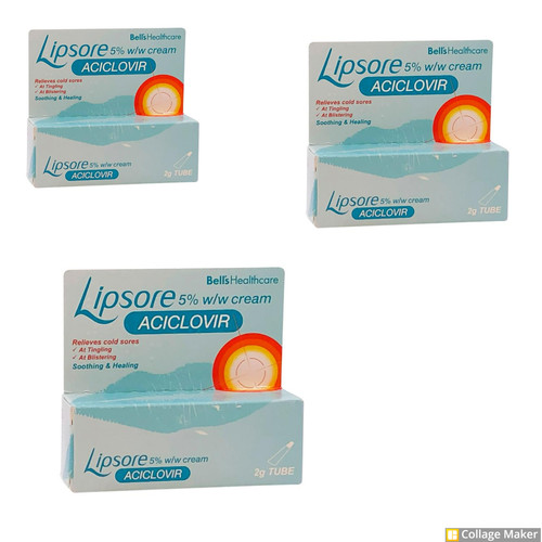 Cold sore cream lip - 2g,