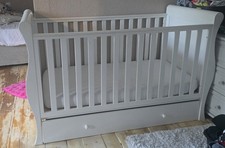 John Lewis Sleigh Cot (cot bed)