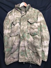 Genuine US M65 Field Jacket Smock - A-TACS Camouflage - Medium Regular