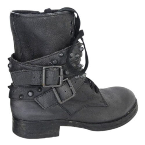 Ash biker boots - biker, combat