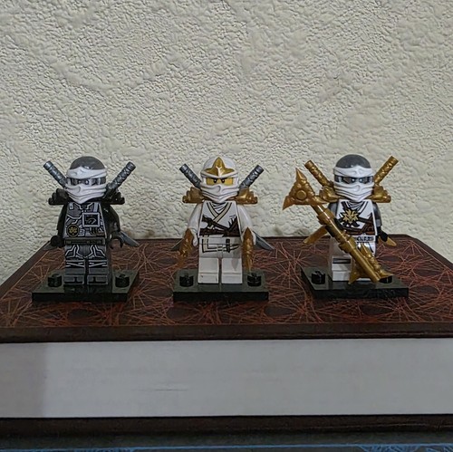 Lego ninjago zane minifigure - lego,