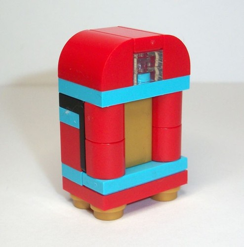 Lego red turquoise gold - -,