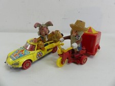 (RefJOH7) Magic Roundabout car trailer models Corgi Zebedee winds up out of trai