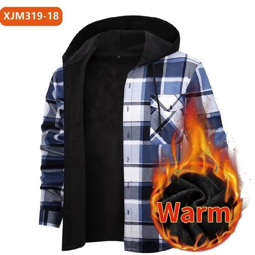 Mens hooded lumberjack - hooded, plaid