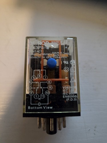 Omron mk3p5 pin plug in - mk3p5-s, 11-pin-plug
