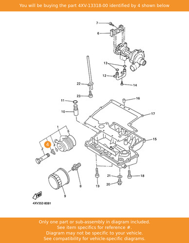 Yamaha washer 4xv 13318 - yamaha, 4xv-13318-00