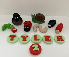 Handmade Edible Bugs, Insects Cake Topper, Decoration, birthday, Personalised