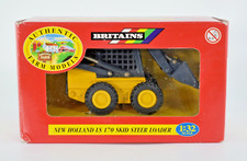 BRITAINS 40510 NEW HOLLAND SKID STEER LOADER DIECAST MODEL 1:32