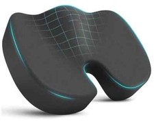 Memory Foam Coccyx Tailbone Hip Seat Cushion Pillow Non-Slip Washable Removable