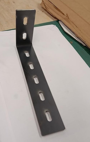 Corner angle bracket shape - l,