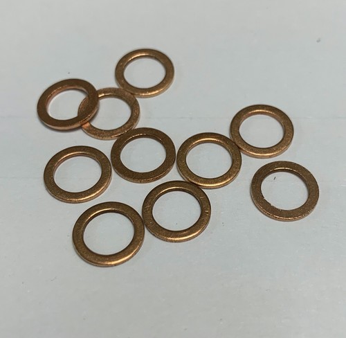Copper washers live steam - copper,