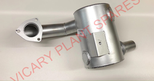Exhaust silencer jcb part - exhaust, no