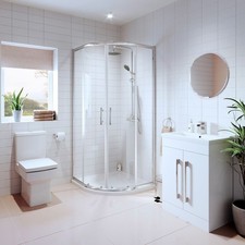 Bathroom Suite Quadrant Shower