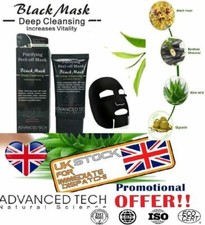 Activated Charcoal Black Face