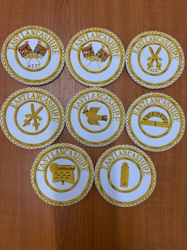 Masonic craft apron - masonic, badges