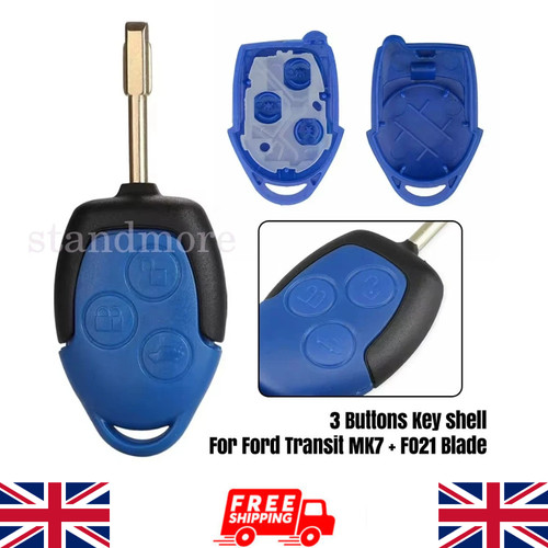 Button remote key - 3, fob