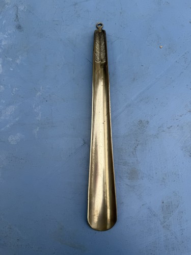 Antique solid brass shoe - antique,