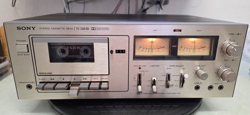 Sony 206sd cassette deck - tc-206sd,