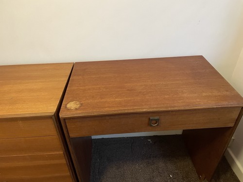 Plan teak dressing table - dressing,
